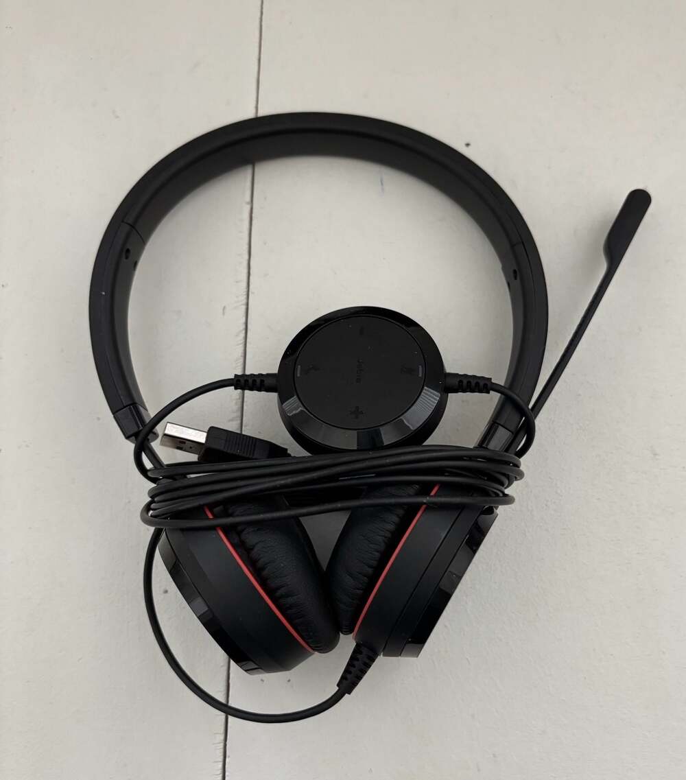 Jabra Evolve 20 Mono UC Corded Headset Model HSC016